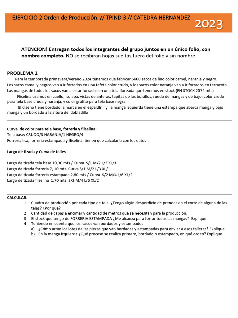 Ejercicio 2 OdeP 2023 | PDF