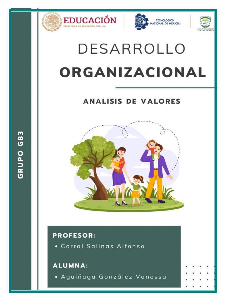 Valores en el desarrollo organizacional | PDF | Amistad | Autoestima