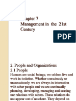 CHAP 7 MGT in 21-st Century