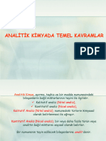 Anali̇ti̇k Ki̇mya 1.ders