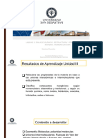Unidad III - Geometría Molecular y Uniones Intermoleculares