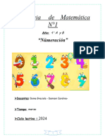 Sec. Numeración Nº1-Marzo 4° - 2024