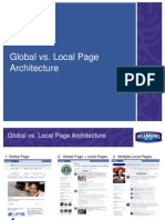 Pros & Cons for Global vs. Local Pages