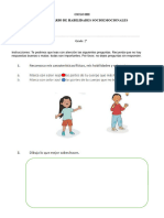 Evaluacion Socioemocional