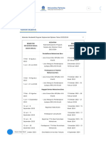 Kalender Akademik - Universitas Terbuka