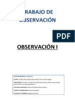 TRABAJO DE OBSERVACIÓN - Docx Versión 1