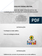 Sociologia No Ensino Militar