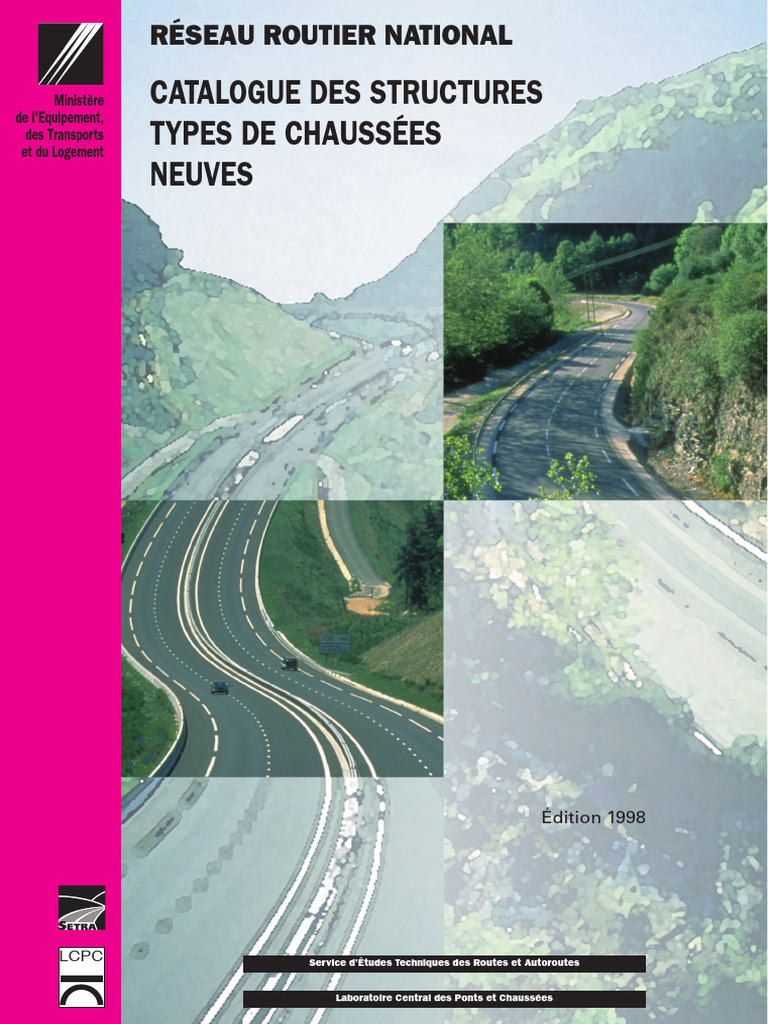 Catalogue des Structures de Chaussées 1998 | PDF | Transport terrestre ...