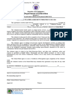 Volunteer Teacher Agreement Form - Registration Form