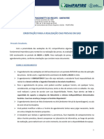 AGENDAMENTO E ORIENTAÇÃO  PARA REALIZAÇÃO DAS PROVAS EM EAD 2024_1