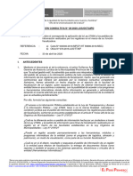 Sobre si corresponde la aplicación de la Ley 27806 a los pedidos de información realizados por los regidores en el marco de su función fiscalizadora