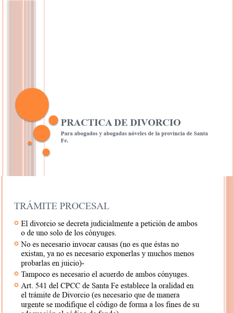 Practica de Divorcio | PDF | Divorcio | Sentencia (ley)