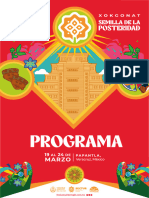 Programa Cumbre Tajin 2024