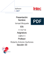 Consejería de Software Cuestionario 1 ABET