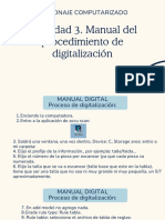 Actividad 3. Manual Del Procedimiento de Digitalización