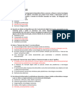 Lista Exercícios Revisão GABARITO