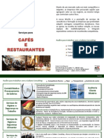 Serviços para Cafés e Restaurantes