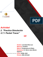 Packet Tracer - 4.7.1