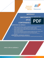 Matemáticas Básicas Aplicadas - Semana 2 Final