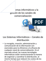 Los Sistemas Informáticos y La Gestión de Los Canales de Distribución Clase 12