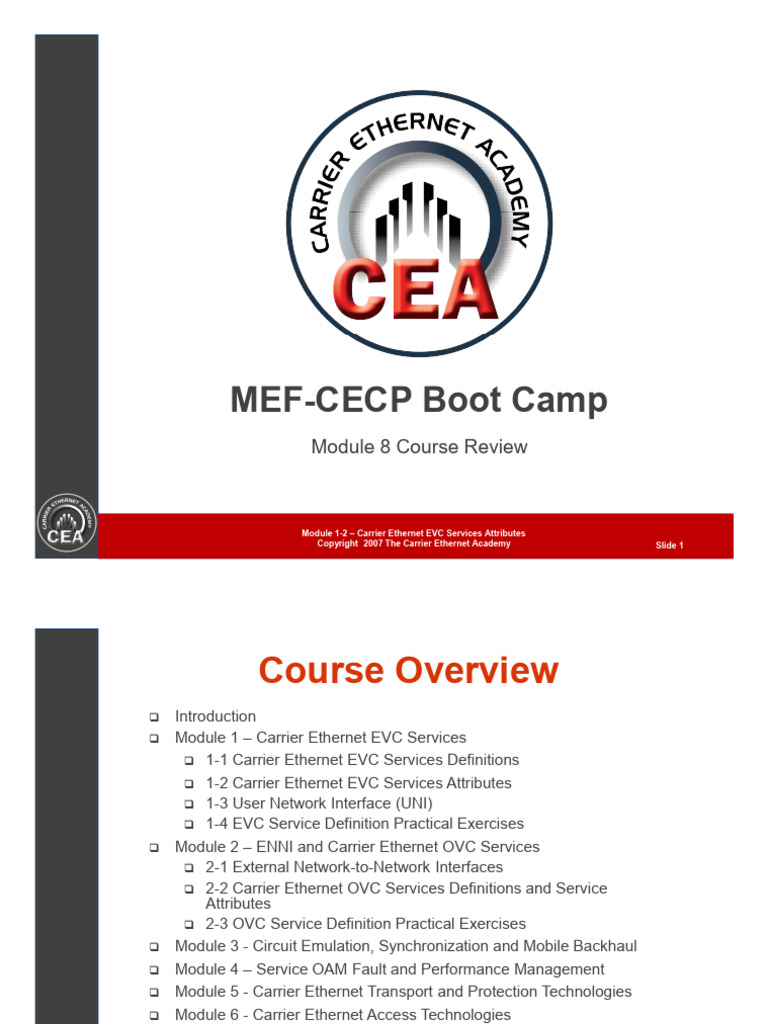 CEA Module 8 Course Review 2017A | PDF | Computer Network | Network ...