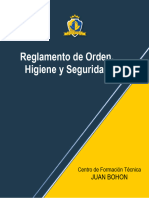 Reglamento Interno de Orden Higiene y Seguridad Actualización 2021