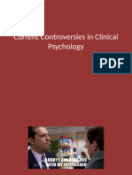 Current Controversies in Clinical Psychology