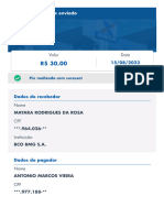 Valor Data: Comprovante de Pix Enviado
