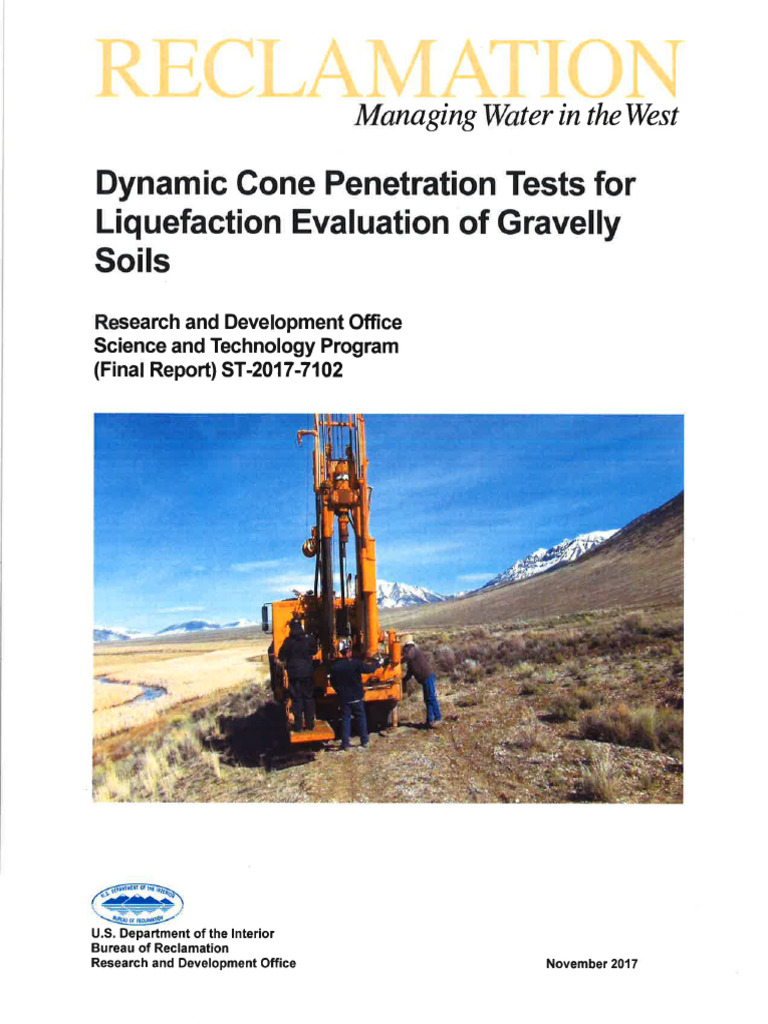 DCPT Liquefaction | PDF