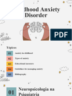 En Childhood Anxiety Disorder by Slidesgo