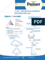 C SM B Geom Triángulos, Desigualdades Geométricas