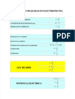 Formulas Utilizadas en Electrotecnia PDF Compress