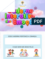 Caderno Interativo Das Emocoes