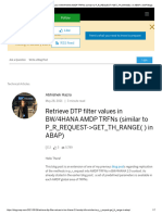 Retrieve DTP Filter Values in BW - 4HANA AMDP TRFNs (Similar To P - R - REQUEST - GET - TH - RANGE in ABAP) - SAP Blogs