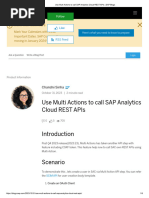 Use Multi Actions To Call SAP Analytics Cloud REST APIs - SAP Blogs