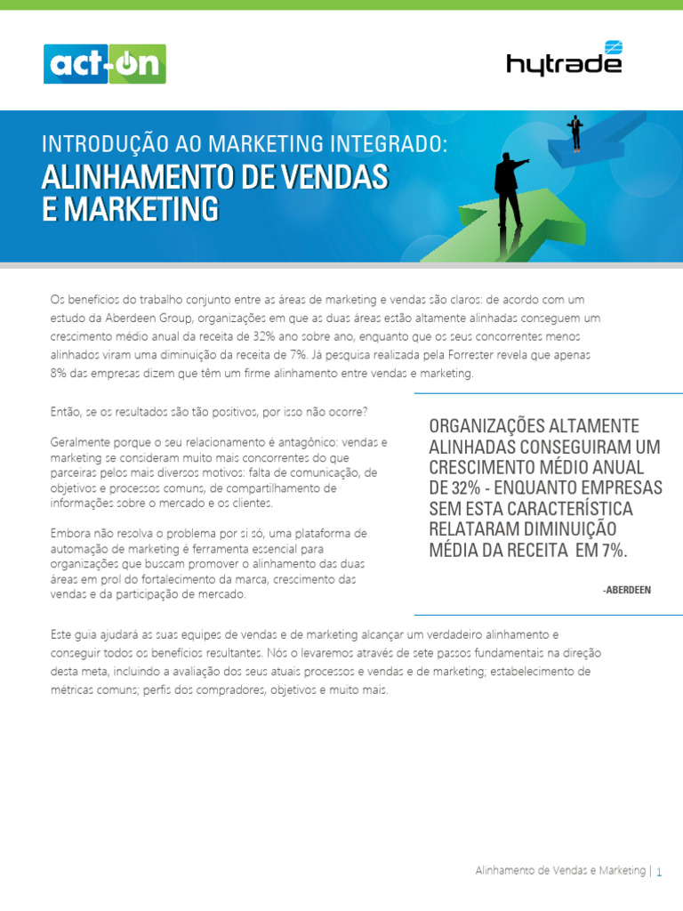 Alinhamento Eficaz de Marketing e Vendas | PDF | Marketing | Business