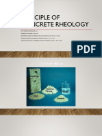 Slide - Principle of Concrete Rheology
