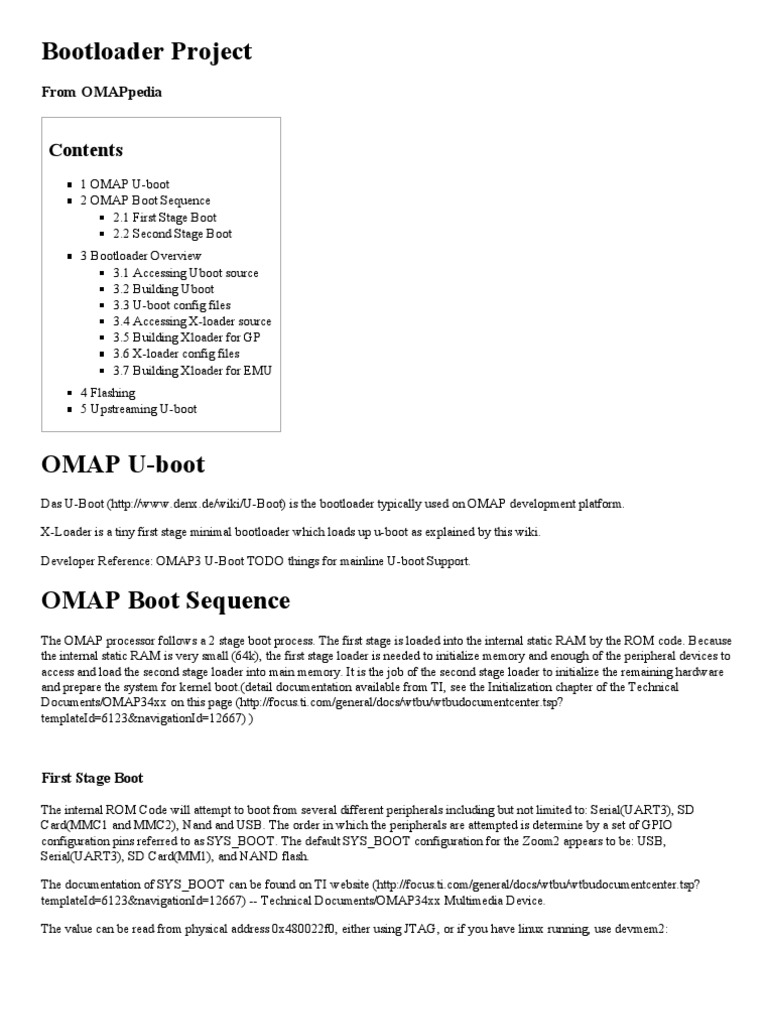 Boot Loader | PDF | Booting | Computer Hardware