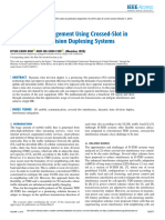 Interference Management Using Crossed-Slot in Dynamic Time Division Duplexing Systems