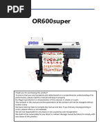 600super User Manual