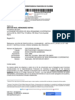 Superintendencia Financiera de Colombia: Radicación:2021201045-043-000