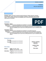 Curriculum Vitae Funcional m1