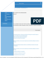 Comportamento Humano Nas Organizações - ATIVIDADE TELEAULA II
