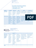 Rúbrica para Evaluar Las Presentaciones Académicas