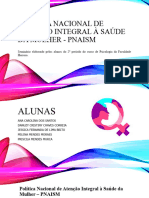 Política Nacional de Atenção Integral À Saúde Da