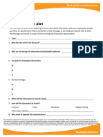 RSAW Communications Plan Template