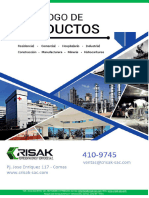 Catalogo de Productos 2018 - Crisak