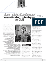 Fiche Pédagogique - Le Dictateur, Une Étude Historique Au CM2