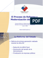 El Proceso de Reforma y Modernizaciขn del Estado -  2006