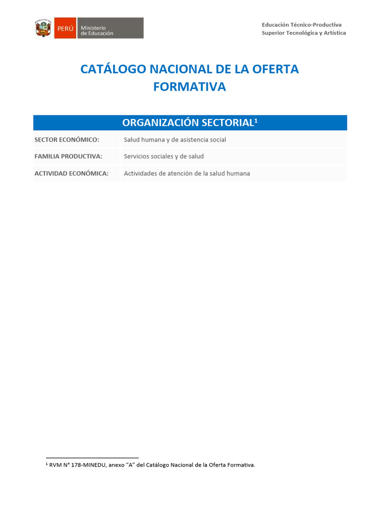 Catálogo Nacional: Laboratorio Clínico | PDF | Laboratorios | Trabajo ...